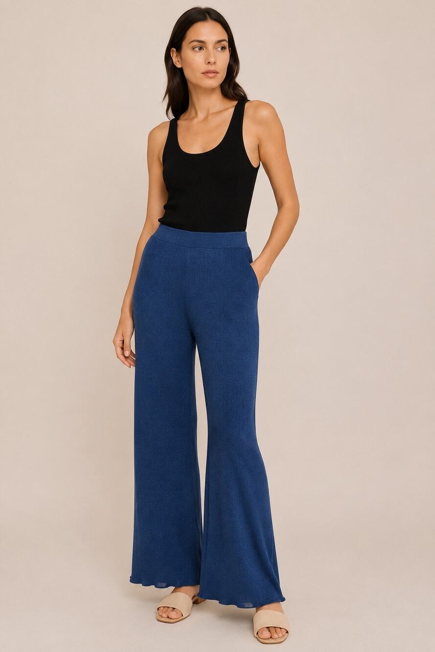 Selva Negra Sabi Pant in Seaside Blue – Size Large